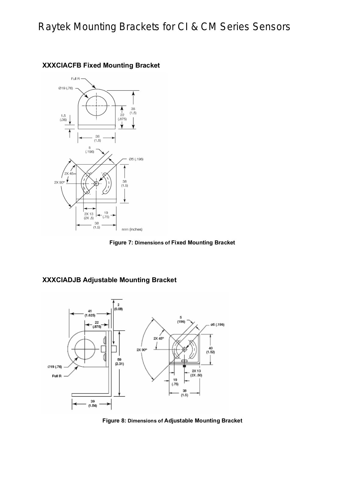 Raytek XXXCIADJB Schematics