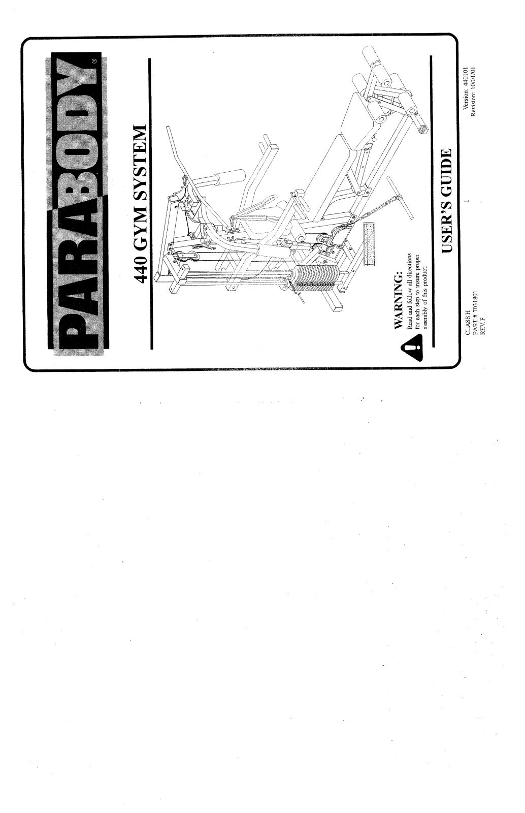 ParaBody 440 User Manual