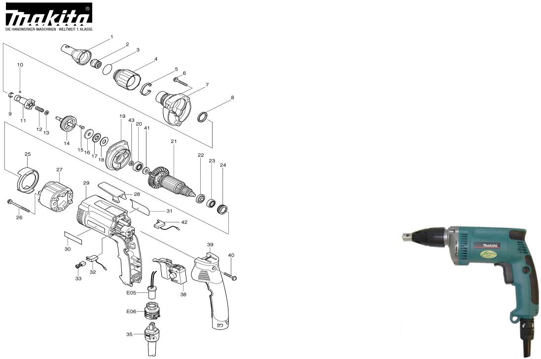 Makita 6825R User Manual