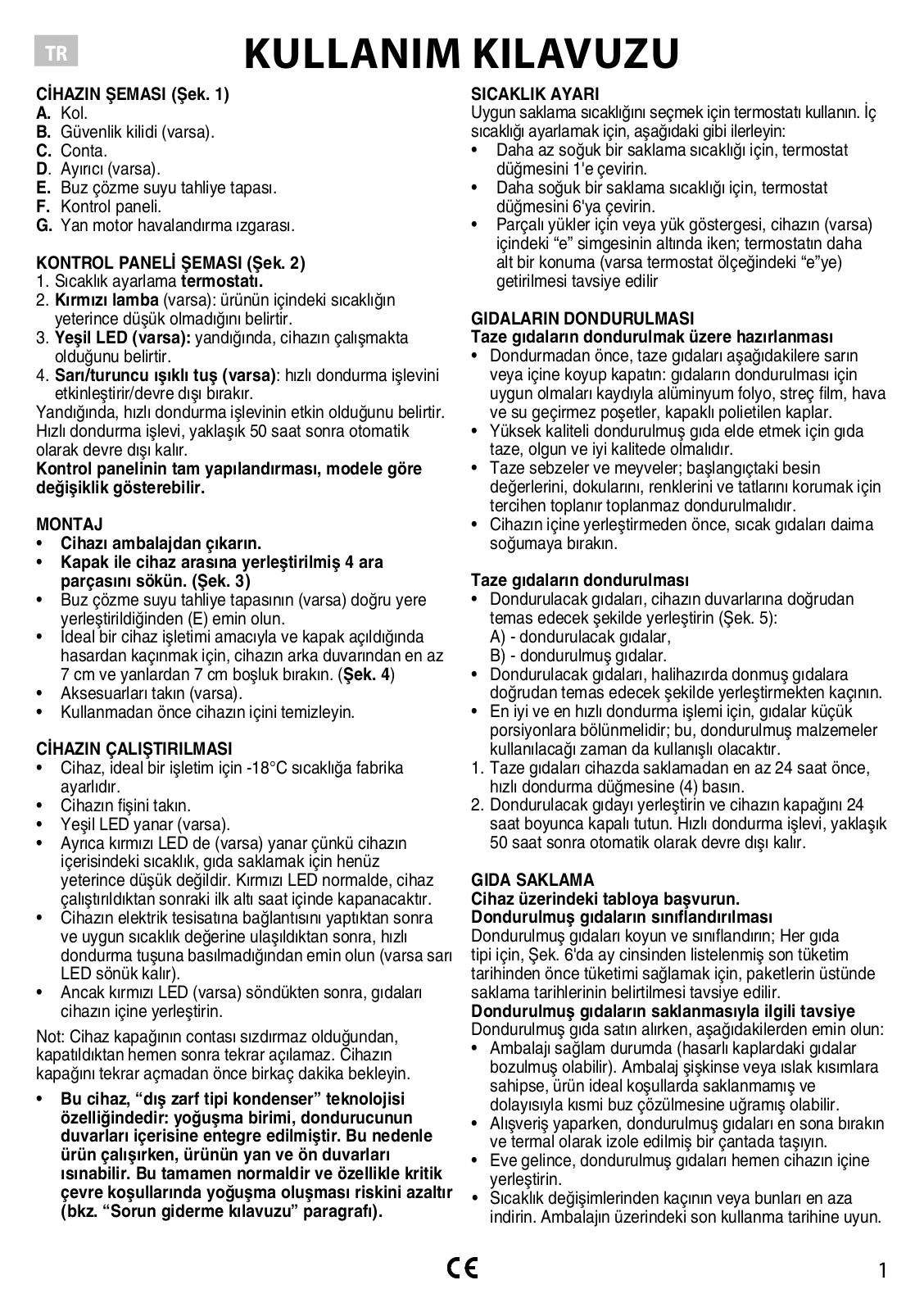 HOTPOINT/ARISTON CS1A 400 1 User Manual