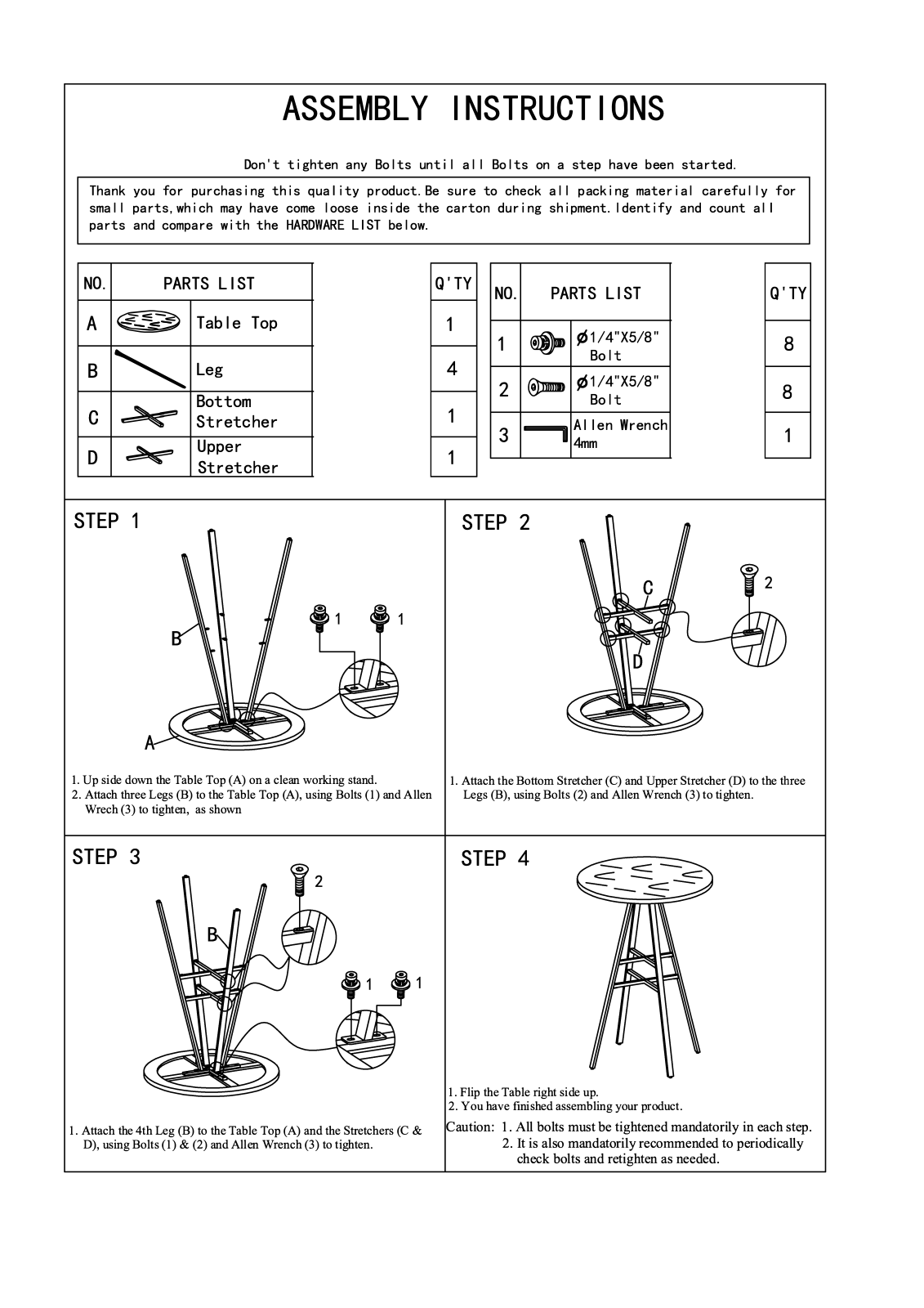 Zipcode Design W003547735 Installation & Assembly - ManualMachine.com