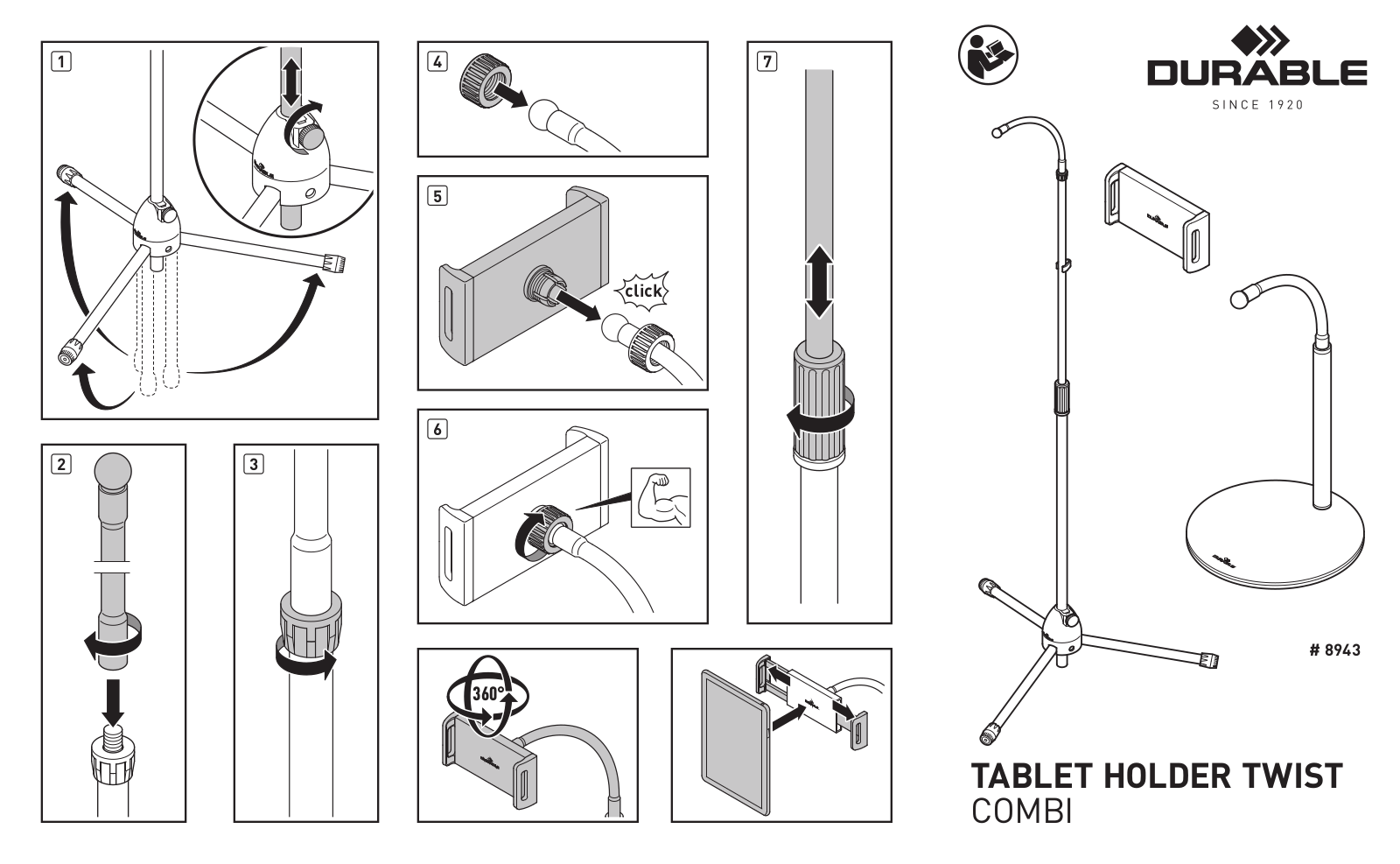 Durable 8943 User manual - ManualMachine.com