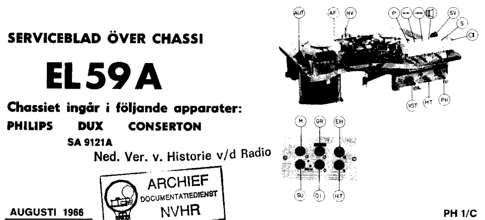 Conserton EL59A Schematic - ManualMachine.com