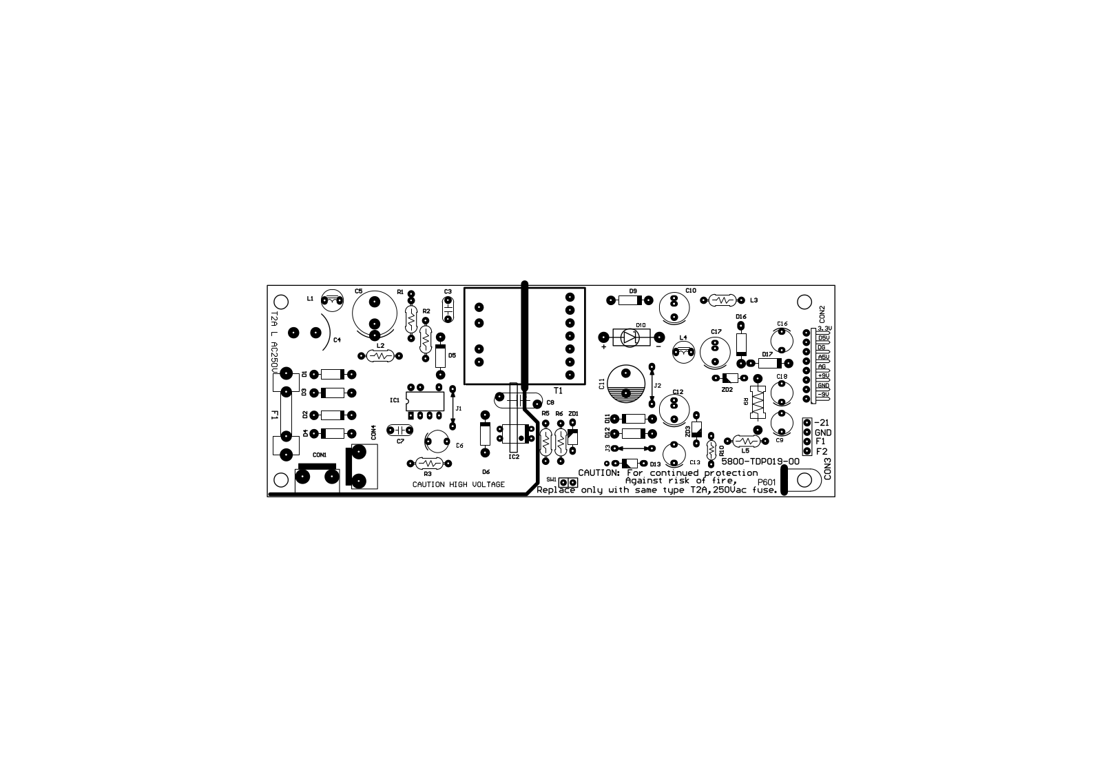 Vitek VT-4009, VT-4013 Schematic Top