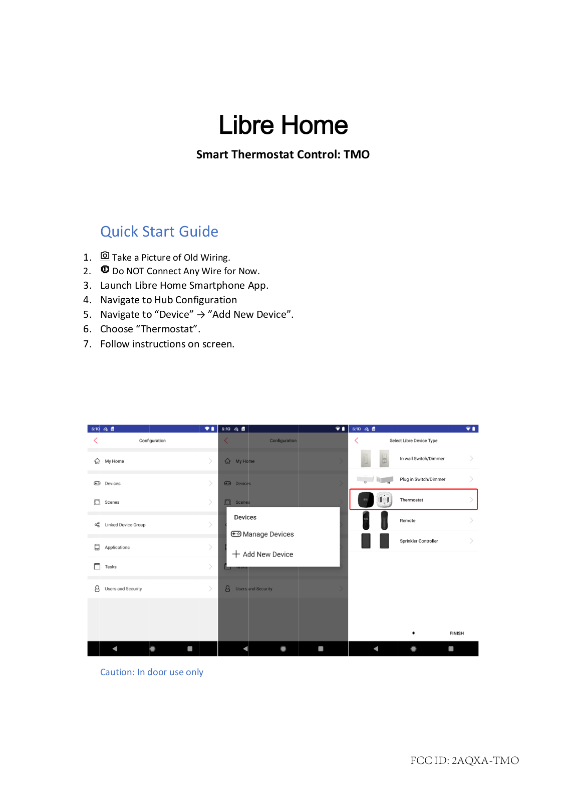 Libre Home TMO User Manual - ManualMachine.com