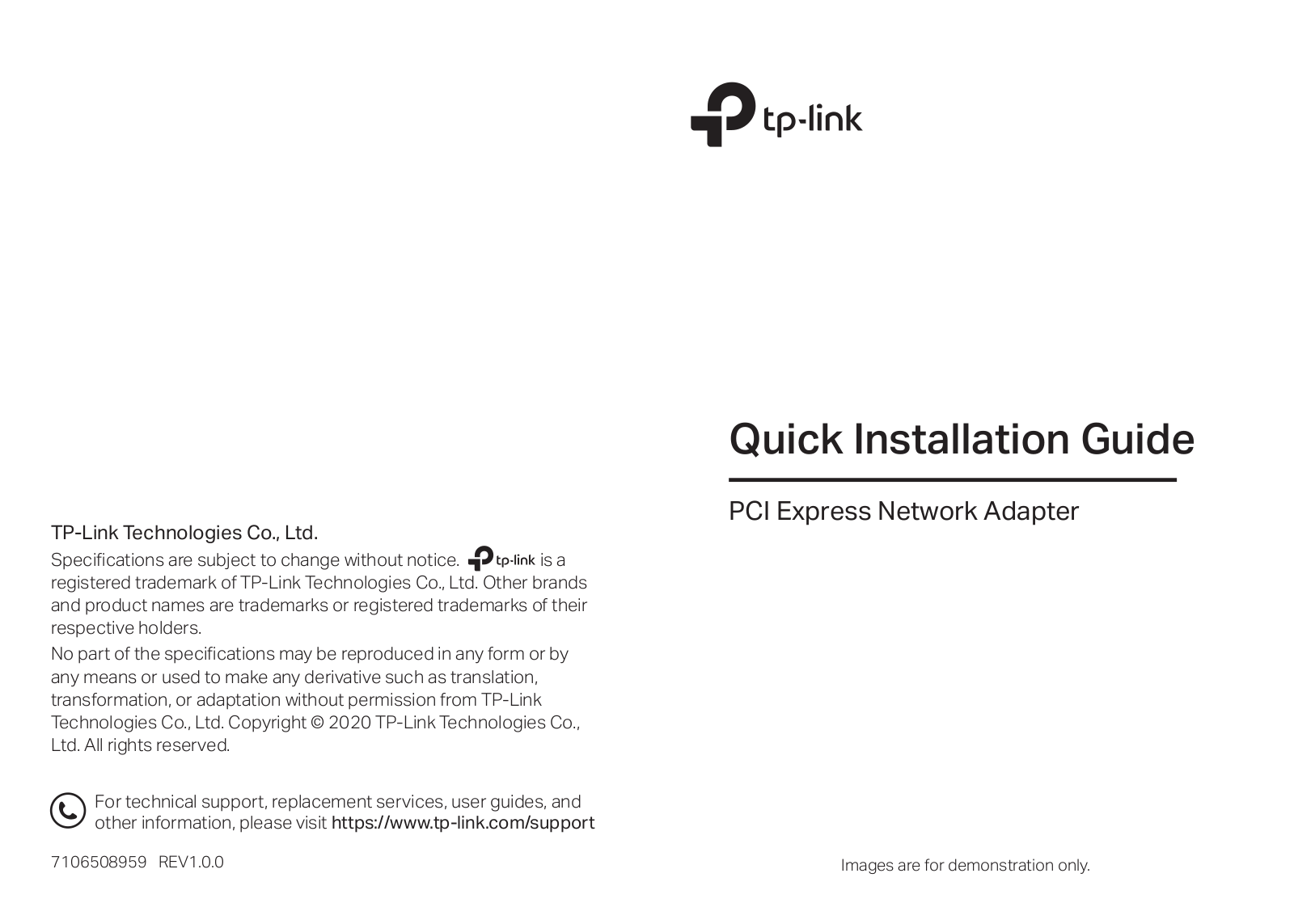 TP-Link TX401 Quick Installation Guide