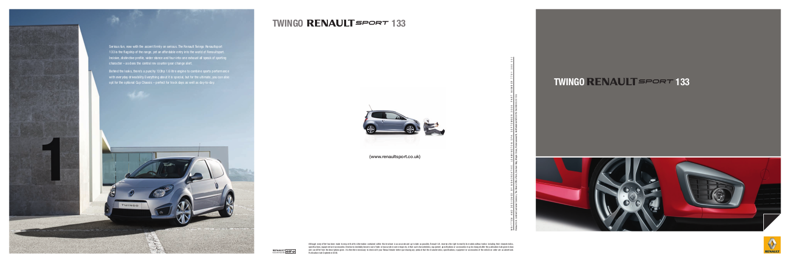 Renault TWINGO SPORT 133 User Manual