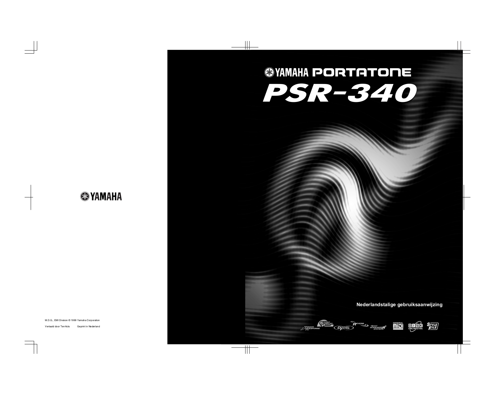 Yamaha PSR-340 User Manual