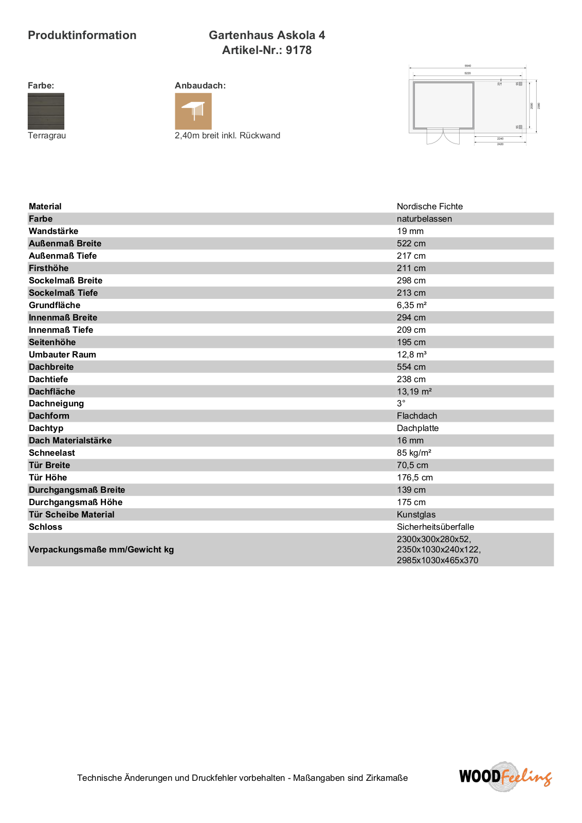 Karibu 9178 User Manual