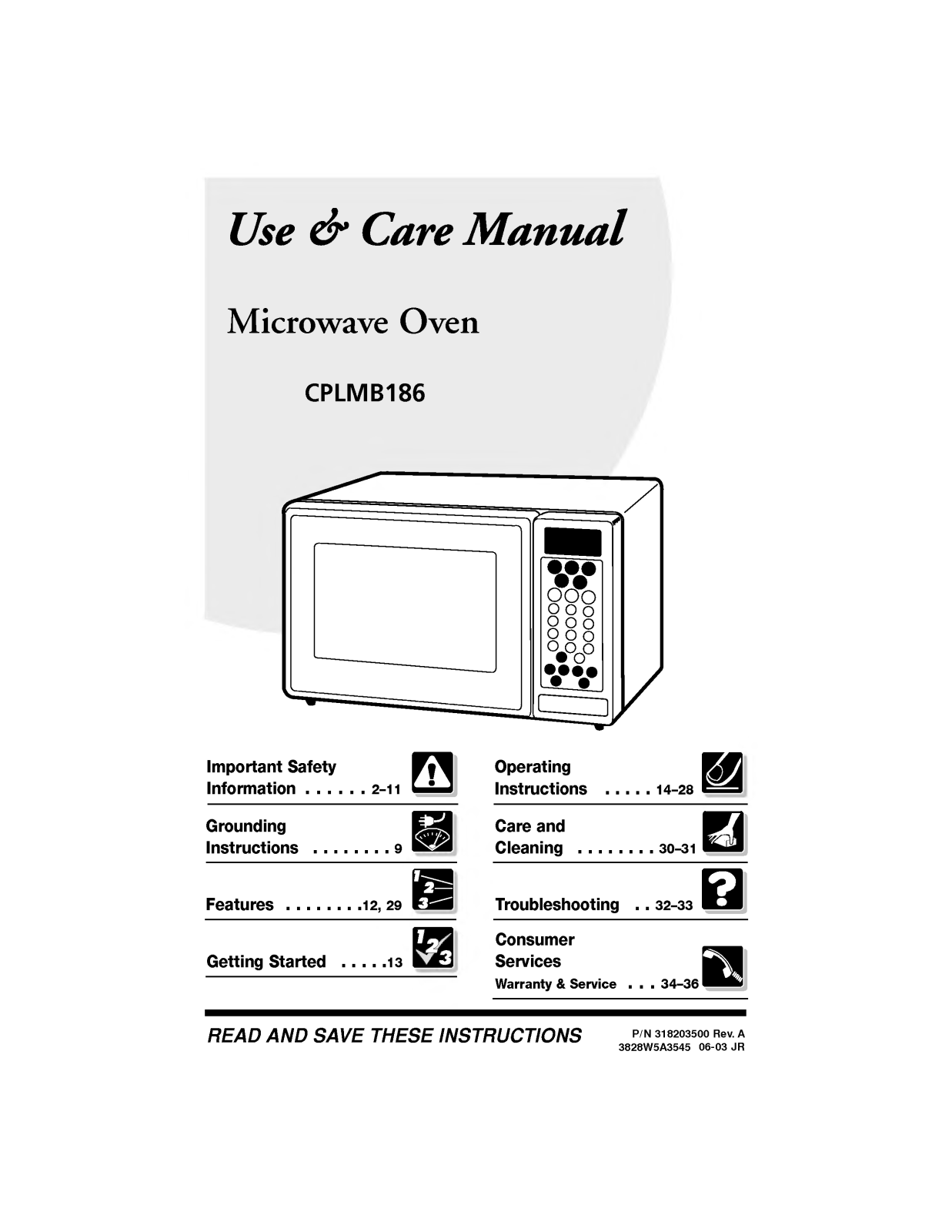 LG CPLMB186CC User Manual