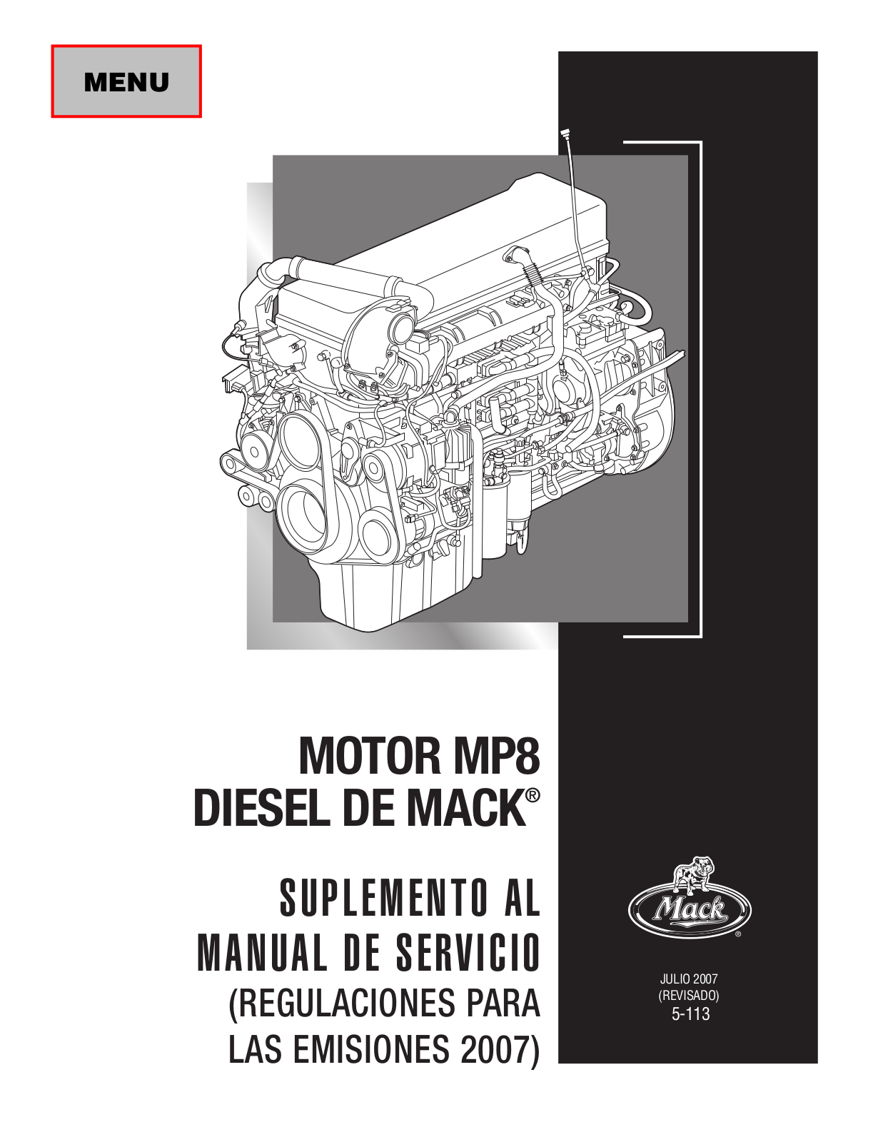 MACK MP8 Service Manual