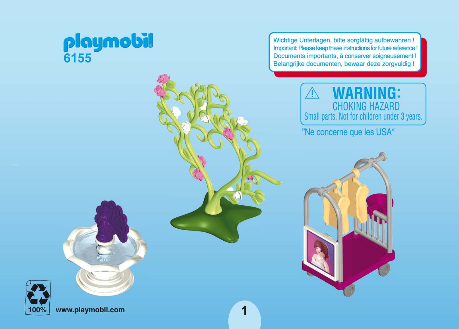 playmobil 6155 Instructions