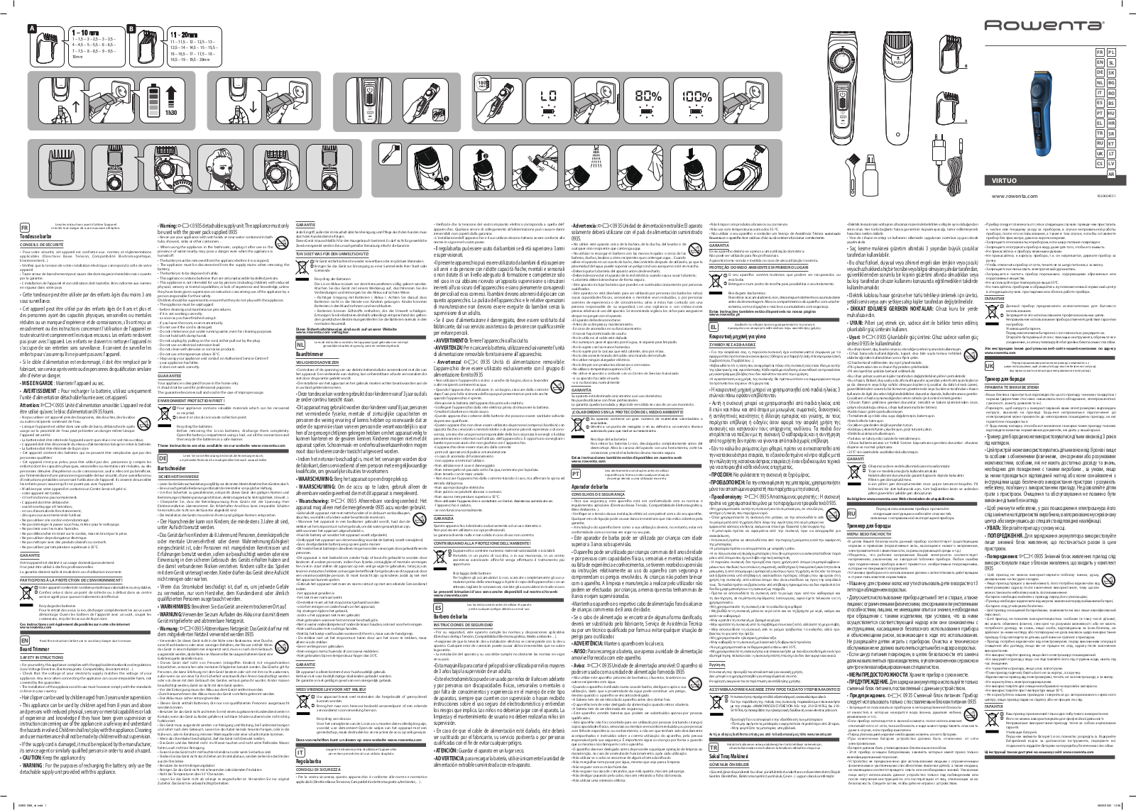 Rowenta TN3841F4 User Manual