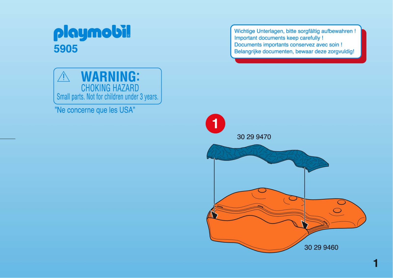 Playmobil 5905 Instructions