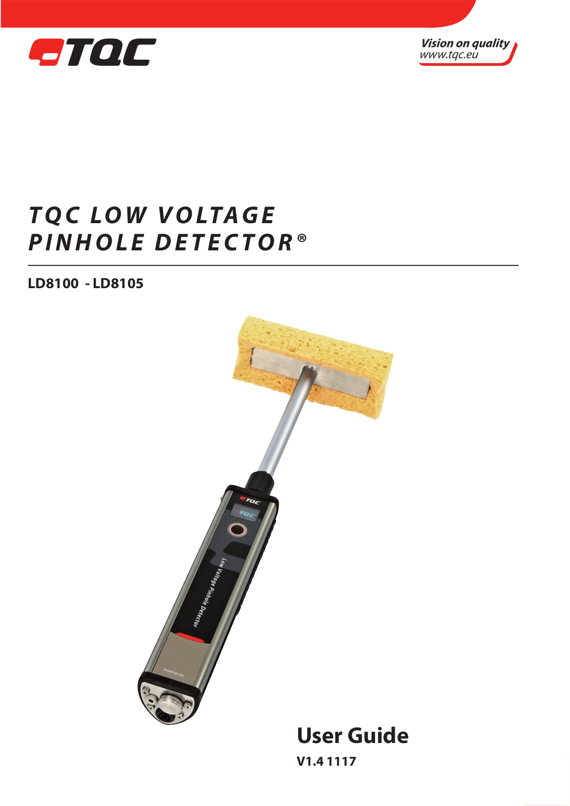 TQC LD8100, LD8105 User Manual