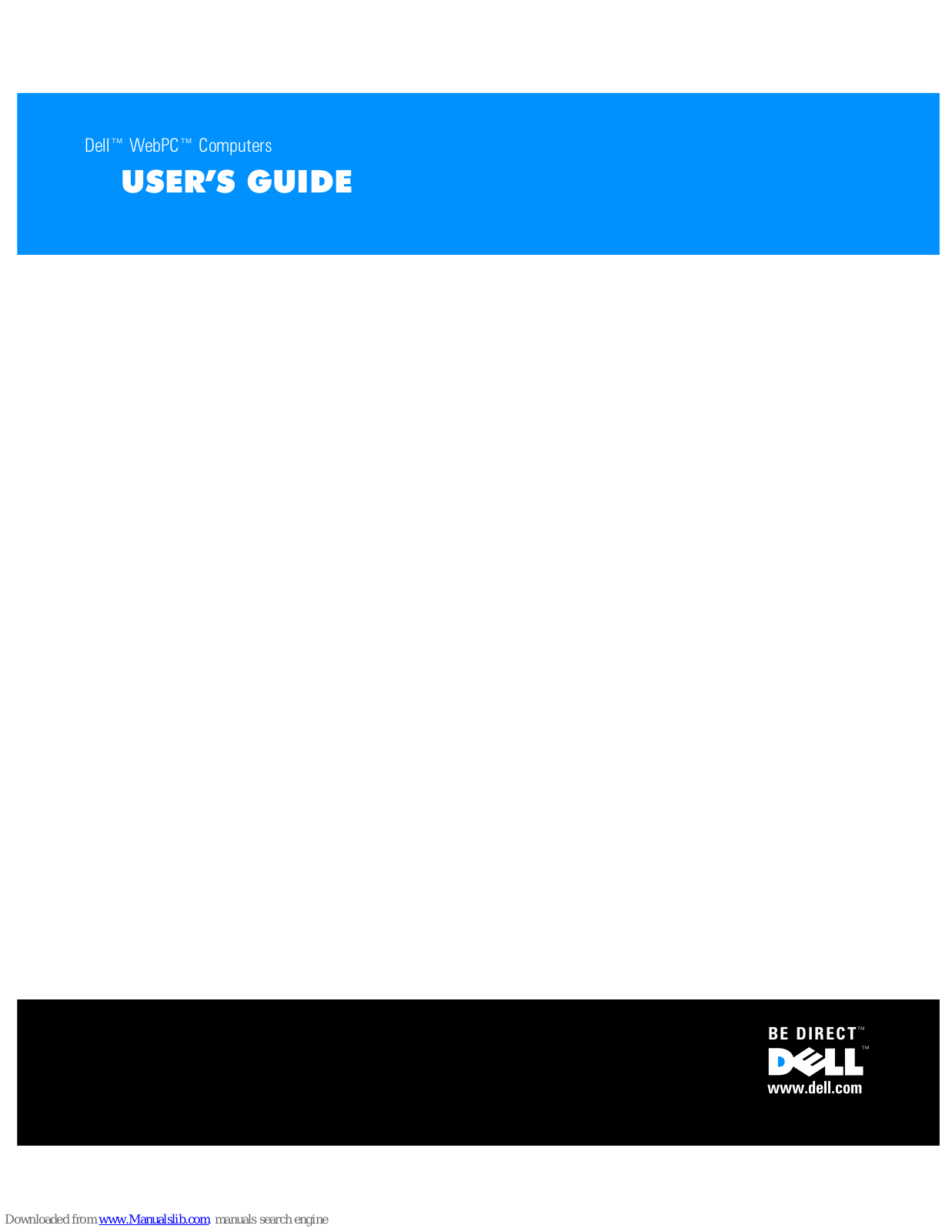 Dell WebPC User Manual - ManualMachine.com
