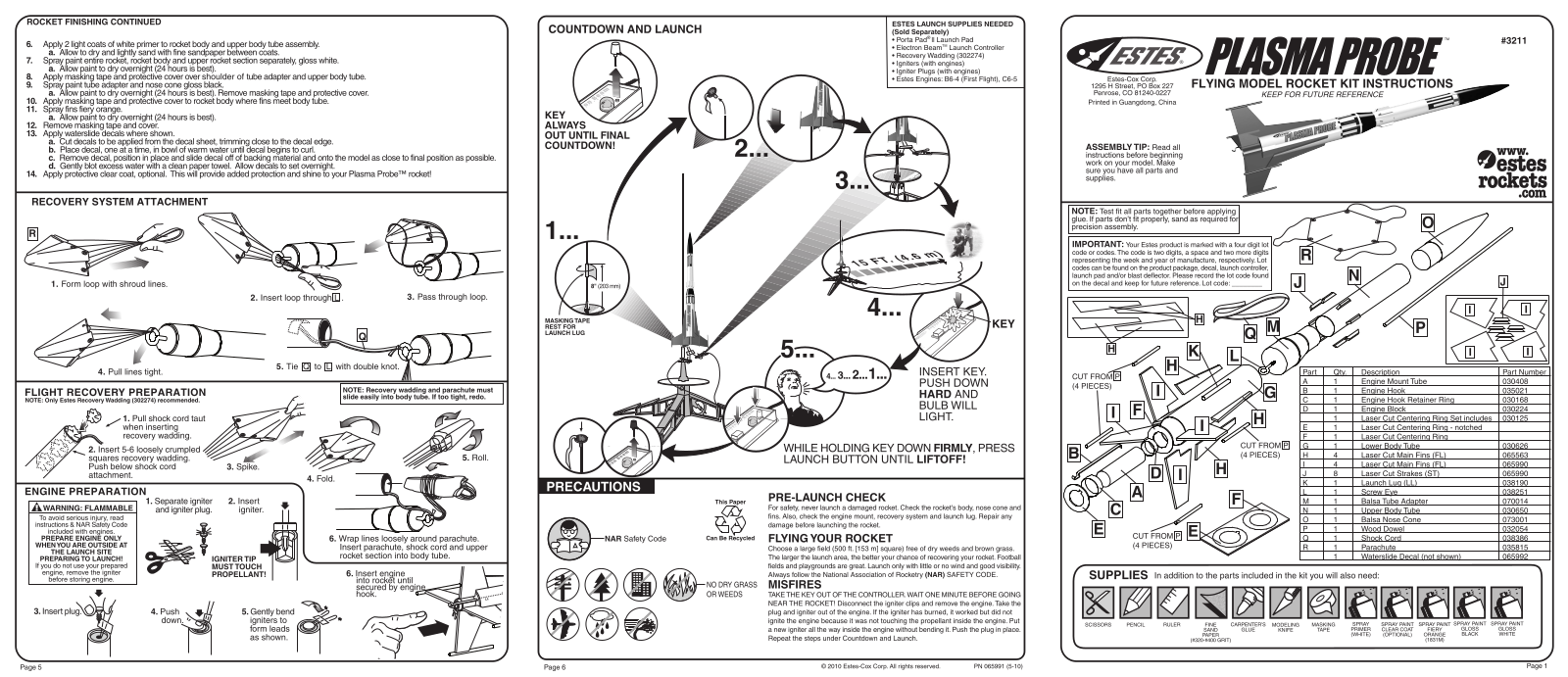 ESTES Plasma Probe User Manual