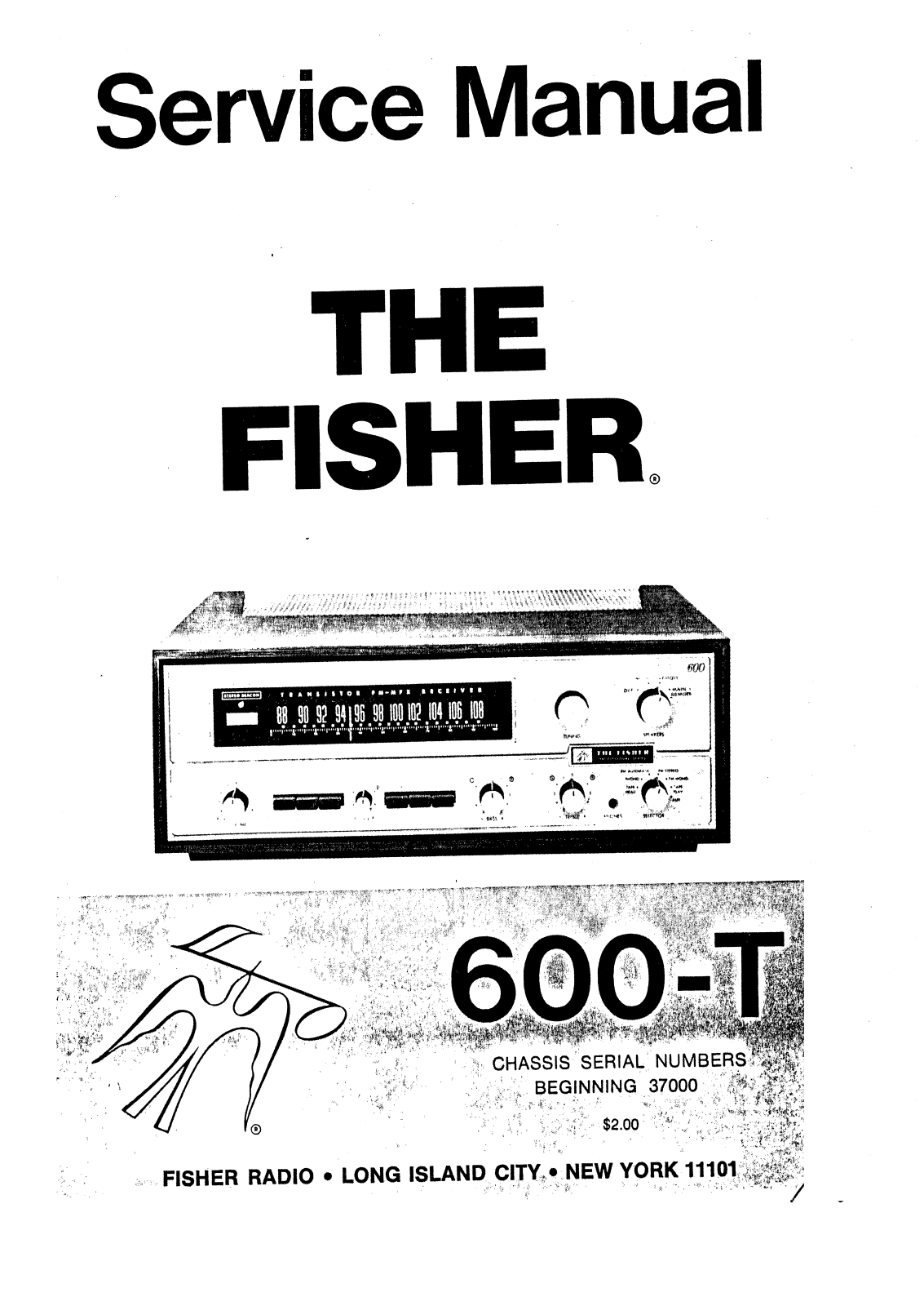 Fisher 600-T Service manual