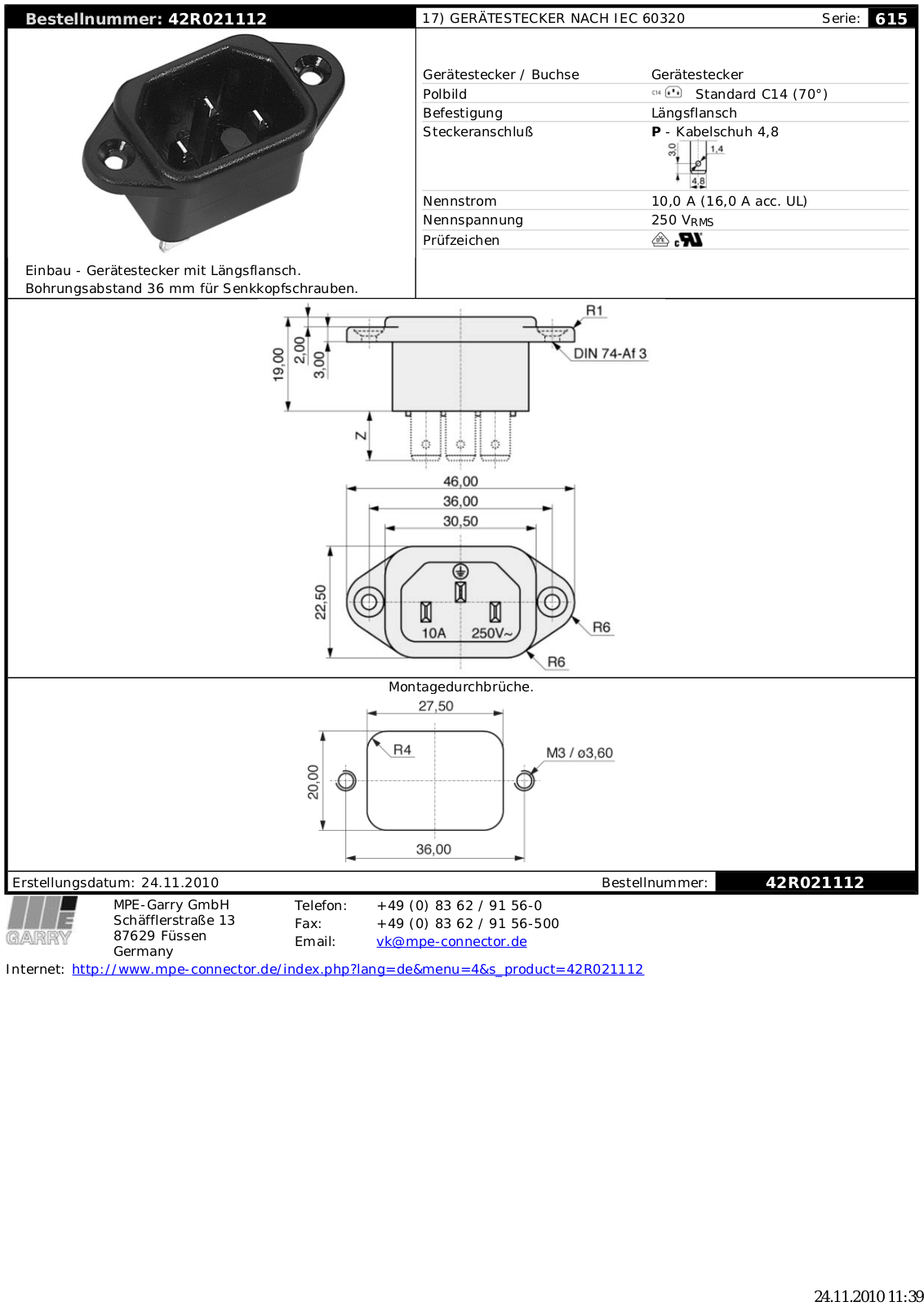 Datasheet KES 1-36 Datasheet (FREI) - ManualMachine.com