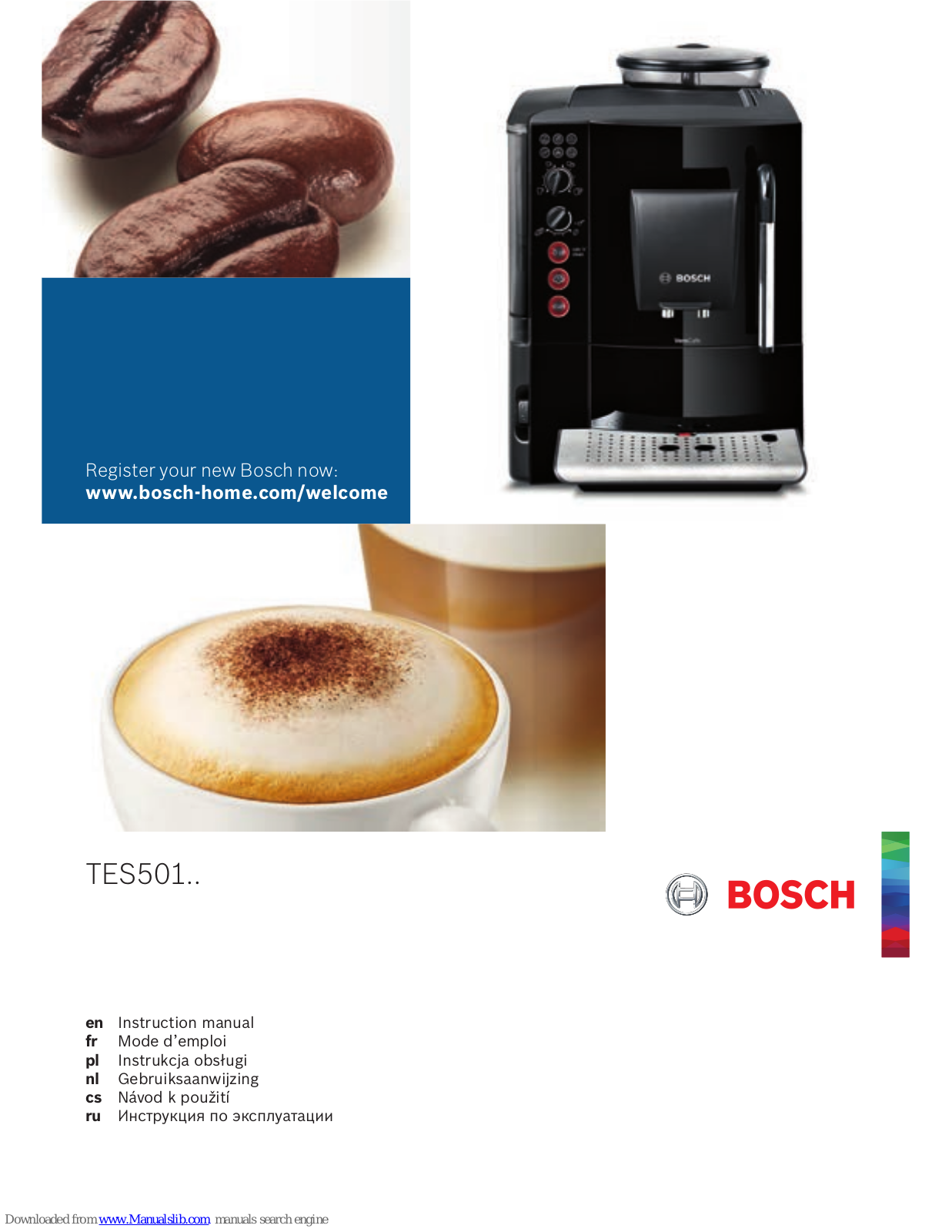 Bosch TES501 Instruction Manual