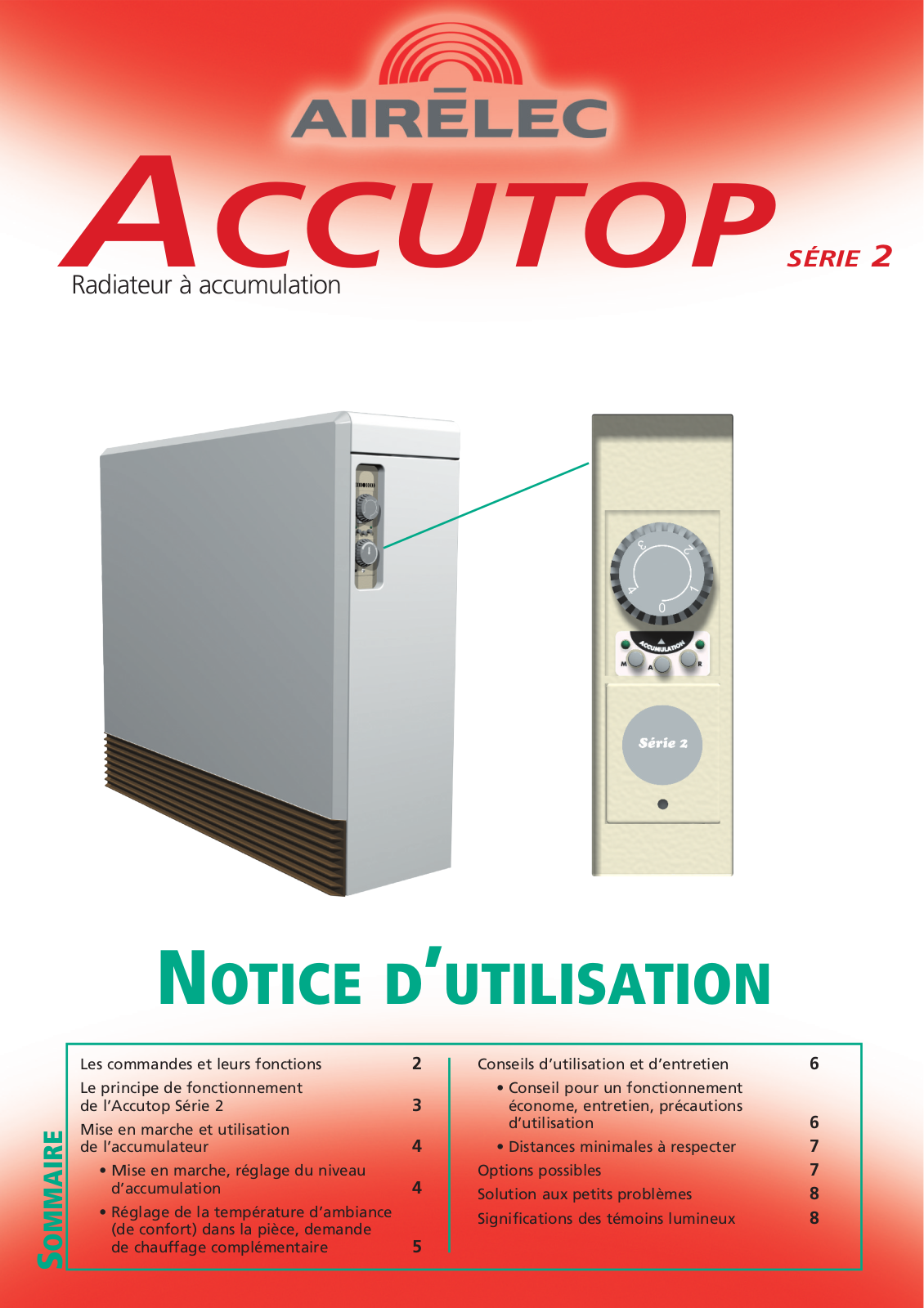 AIRELEC ACCUTOP 2 User Manual