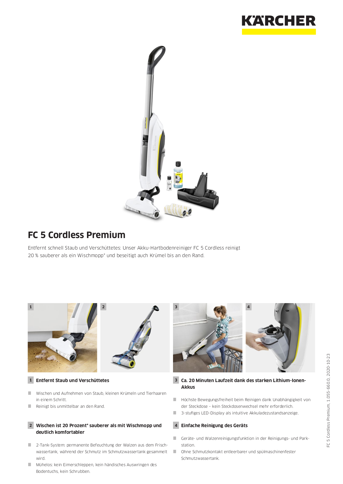 Kärcher FC 5 Cordless Premium User Manual