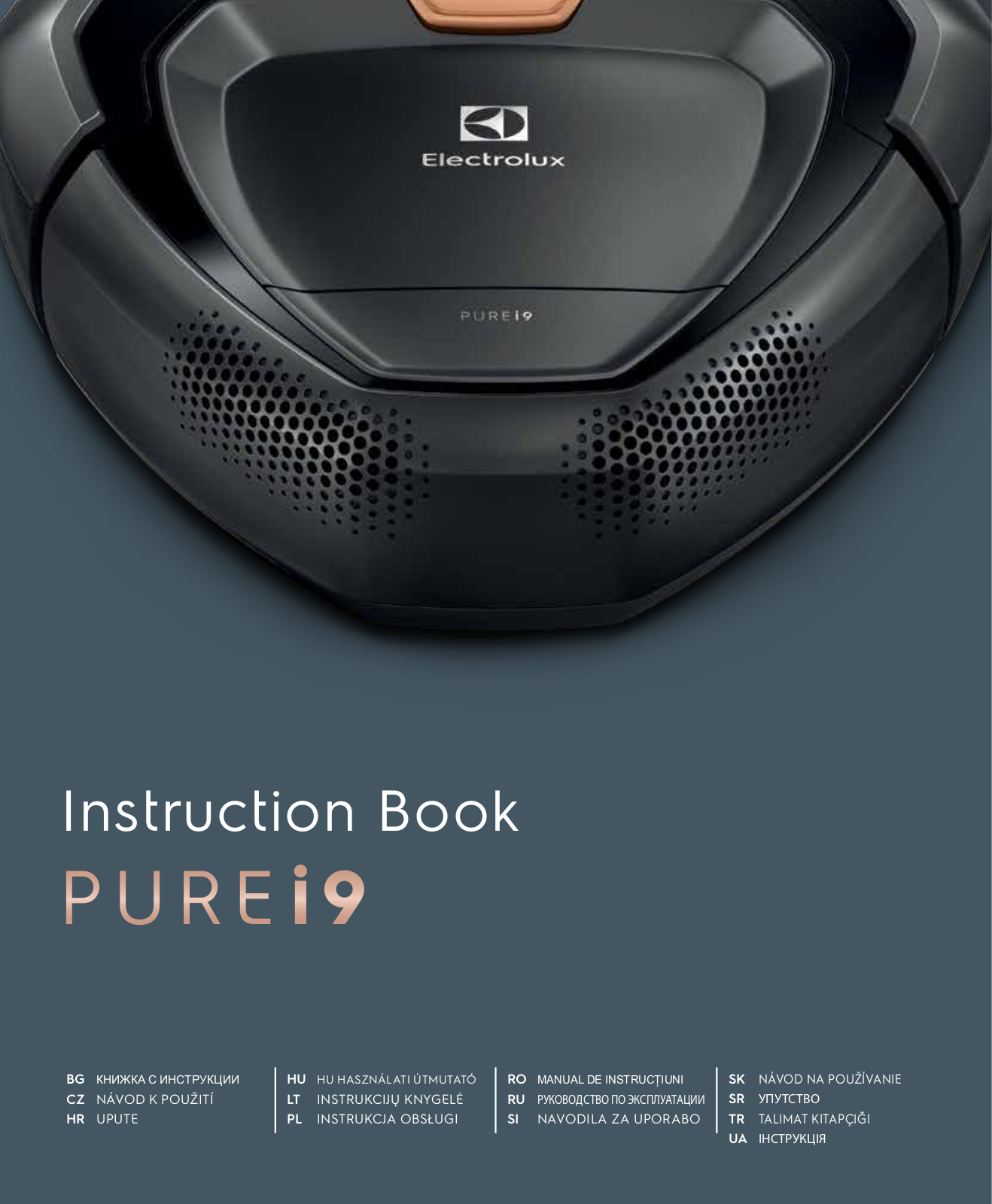 Electrolux PI91-5SGM PUREi9 User manual