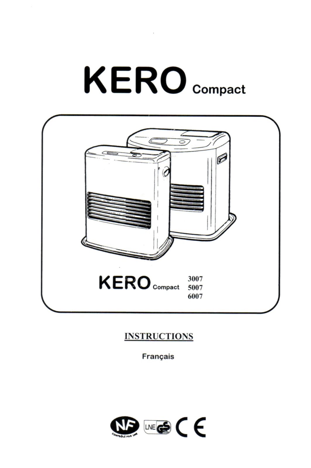 KERO COMPACT 3007, COMPACT 5007, COMPACT 6007 User Manual