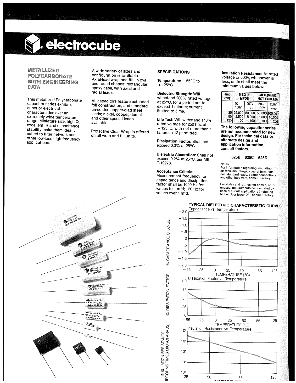 Electrocube 650D Catalog Page