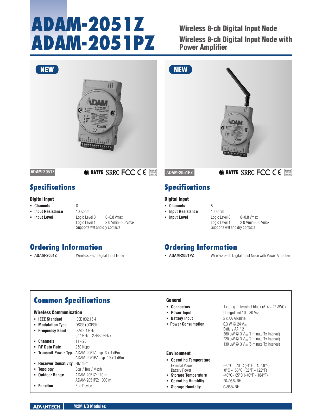 Impulse ADAM-2051PZ User Manual