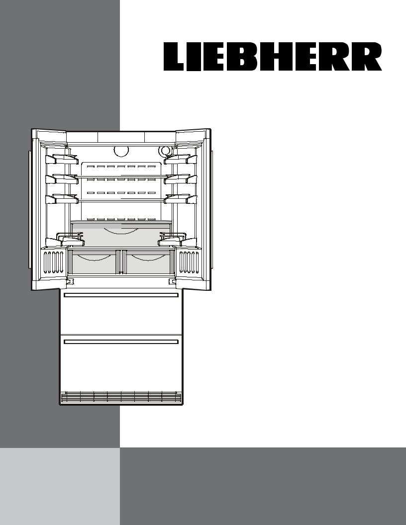 Liebherr HCS, 7081 411-01, HC, CS User Manual
