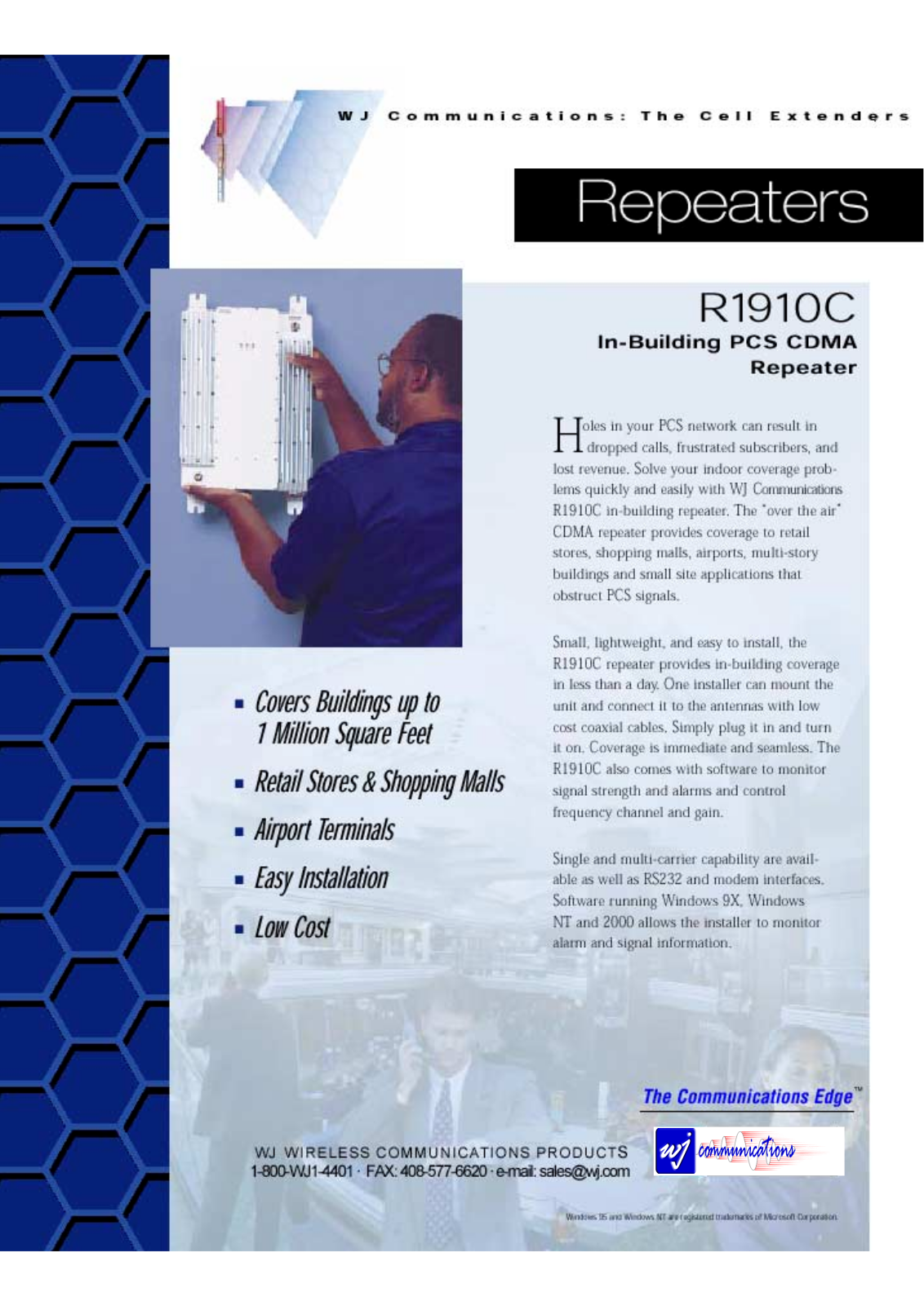 WJ Communications R1910C Datasheet