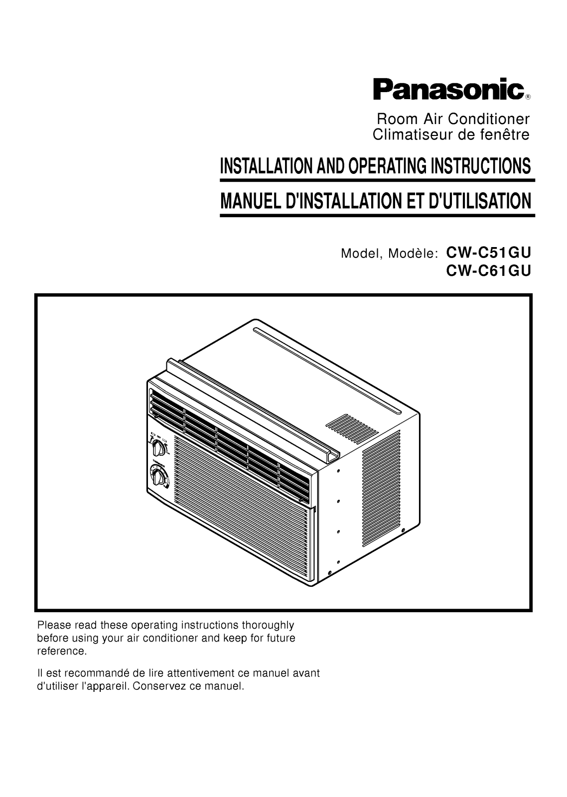 LG CW-C61GU, CW-C51GU User Manual