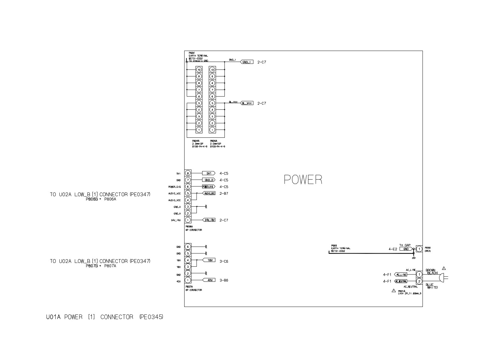 TOSHIBA PE0345 schematic