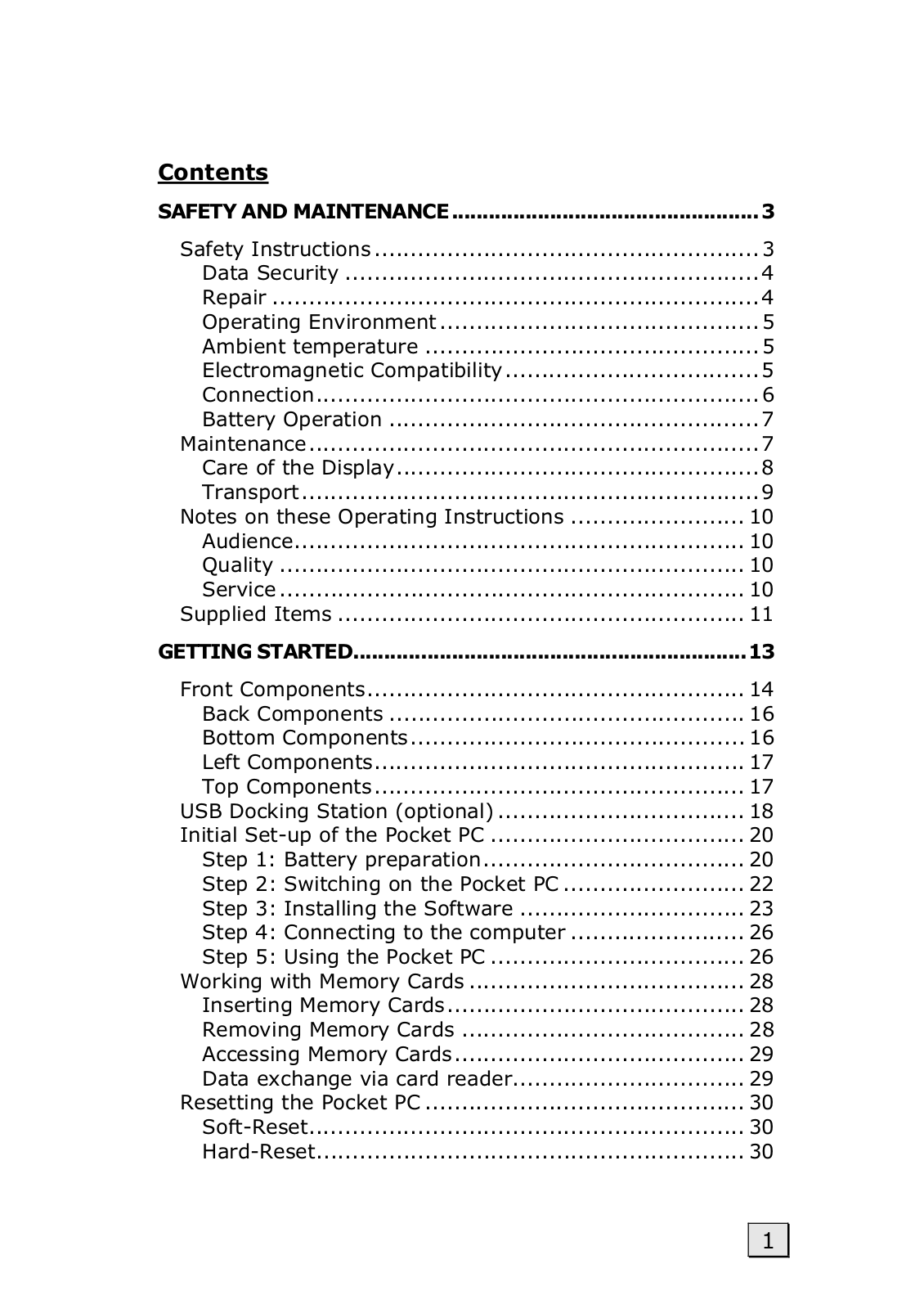 Medion PDA PPC 250 user Manual