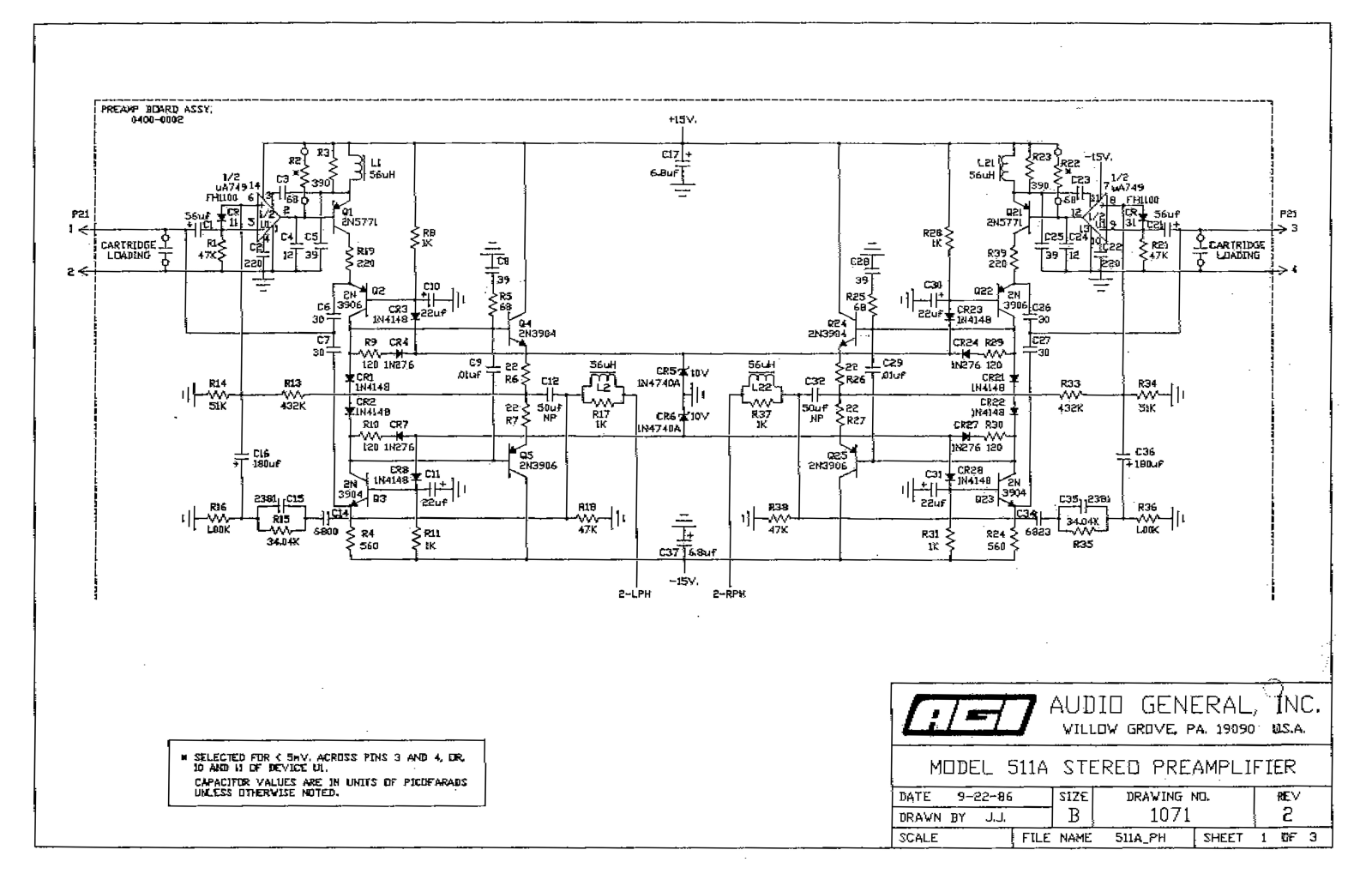Other A AGI-511A Schematic - ManualMachine.com