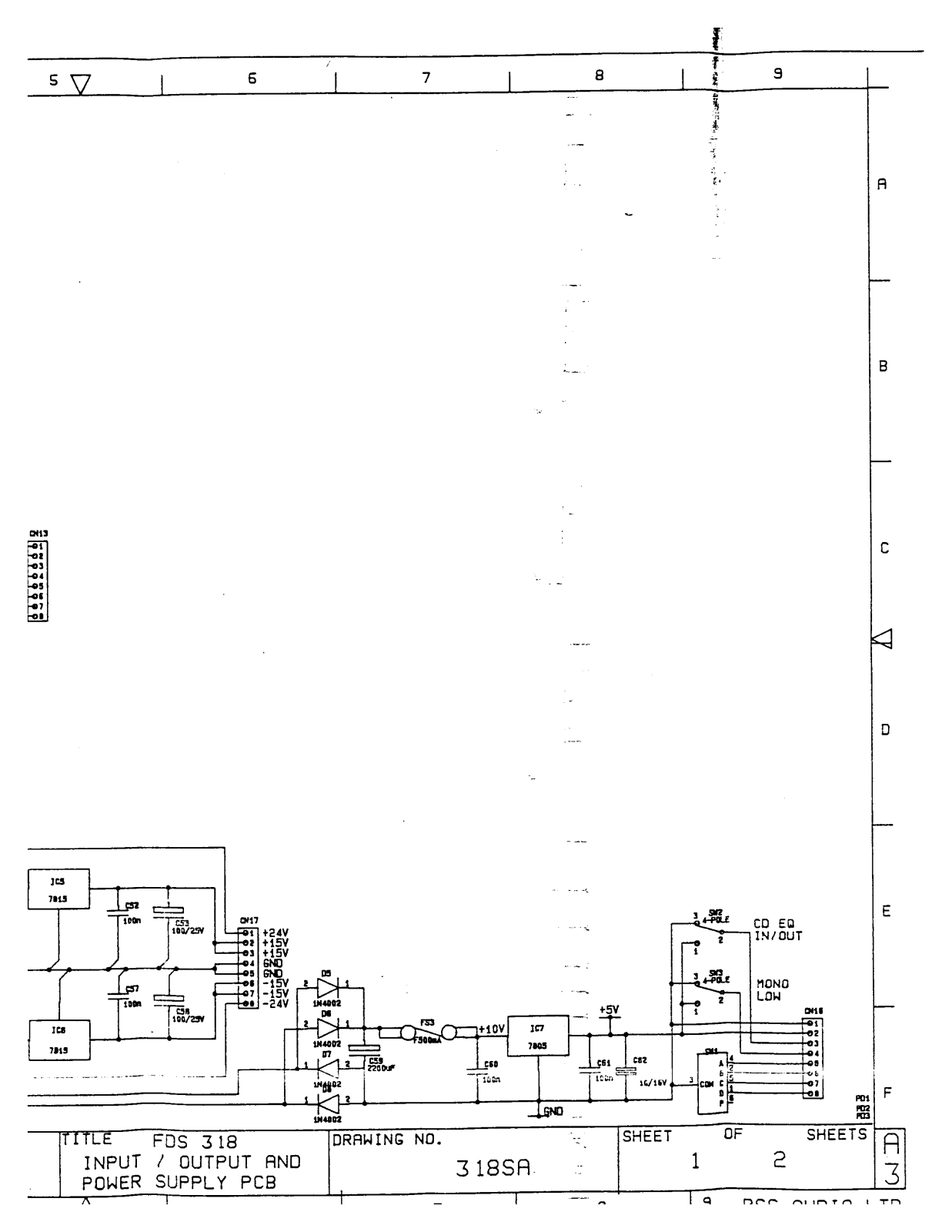 SONY B318 8A Service Manual