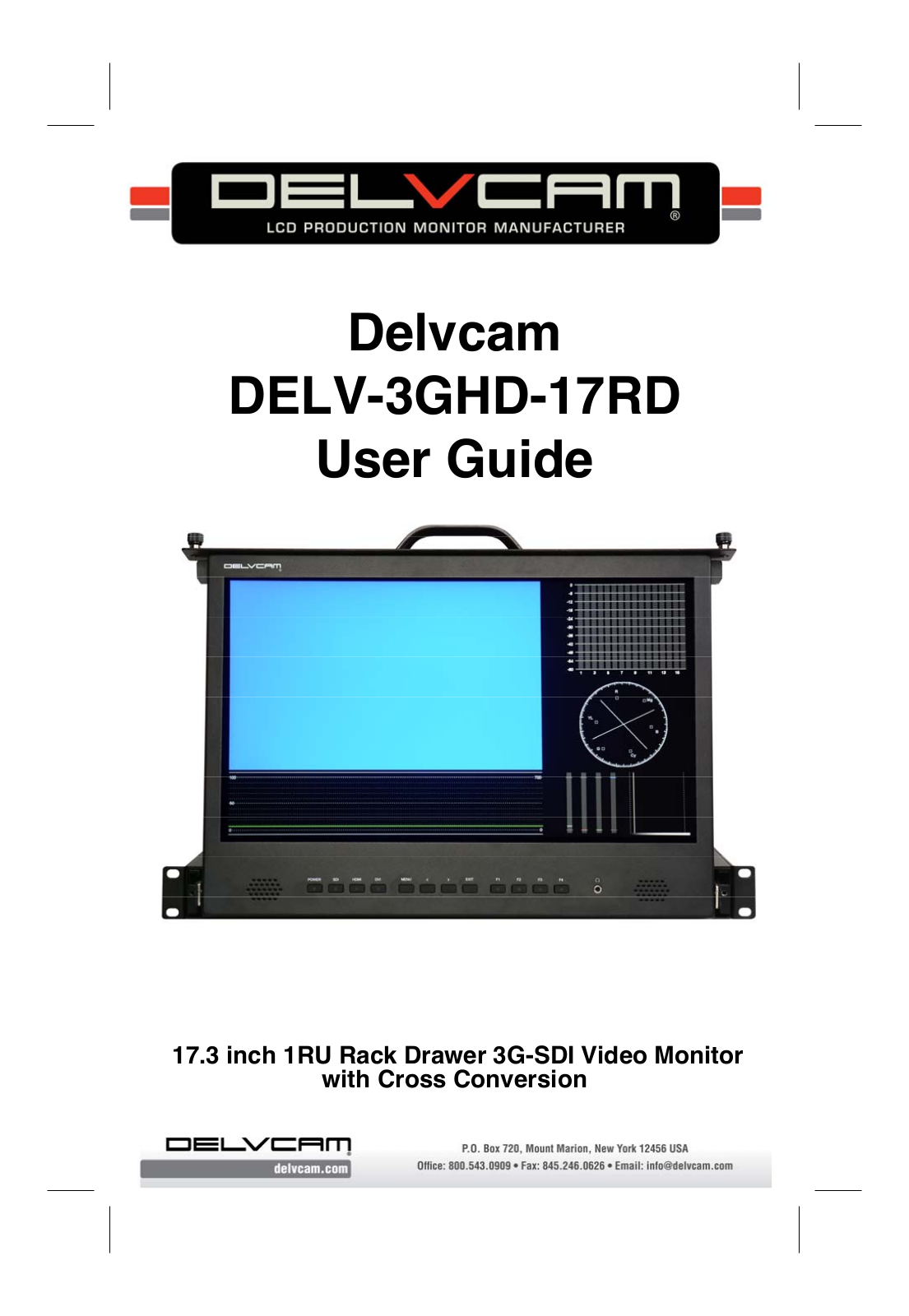 Delvcam DELV-3GHD-17RD User Manual