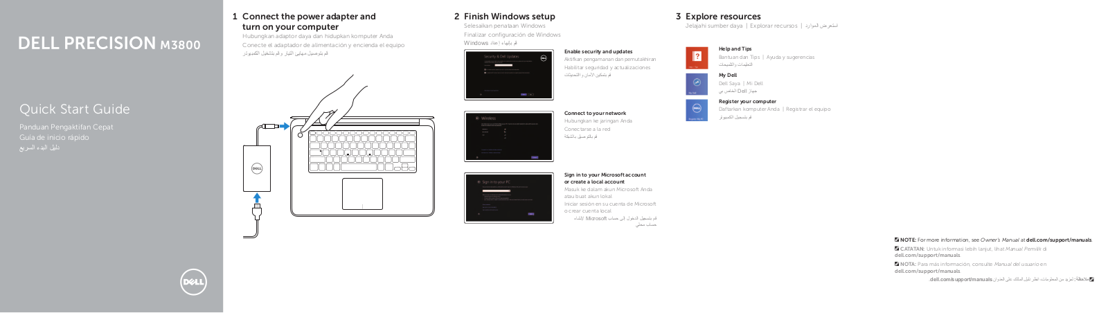 Dell Precision M3800 User Manual