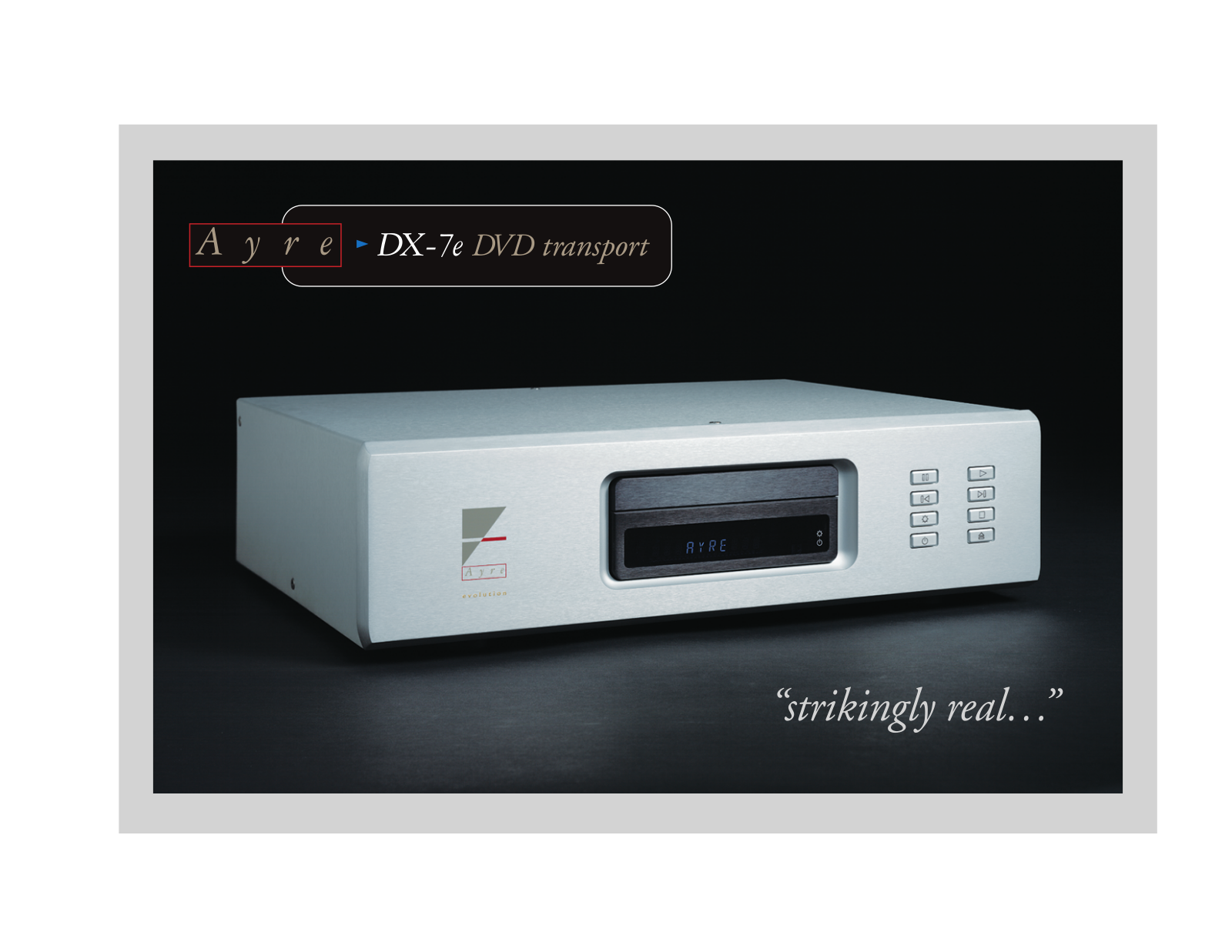 Ayre Acoustics DX-7-E Brochure