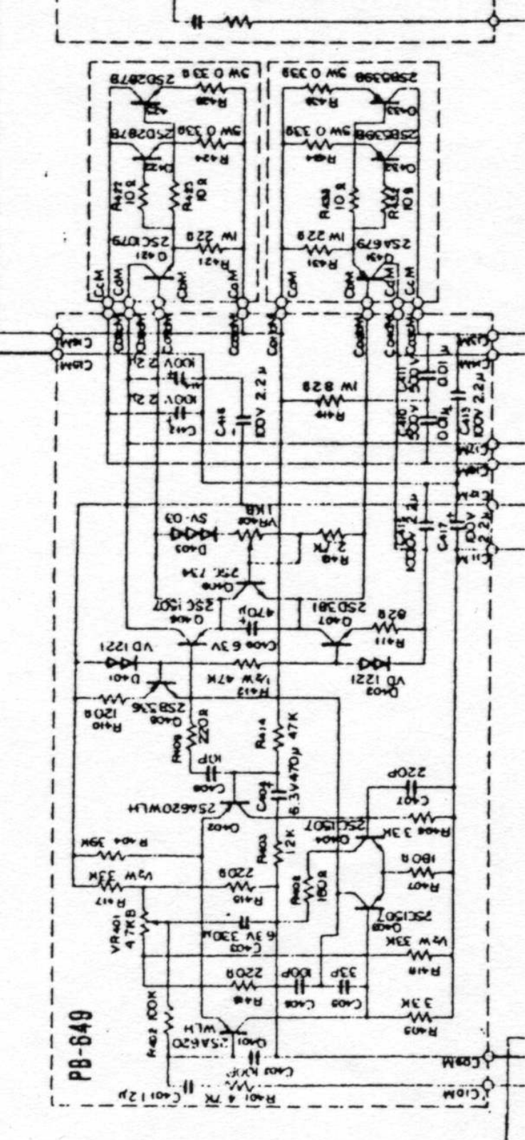 Luxman L-100-D Schematic