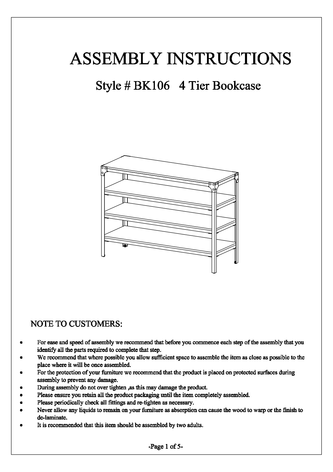 InRoom Designs IRD3152 Installation & Assembly - ManualMachine.com