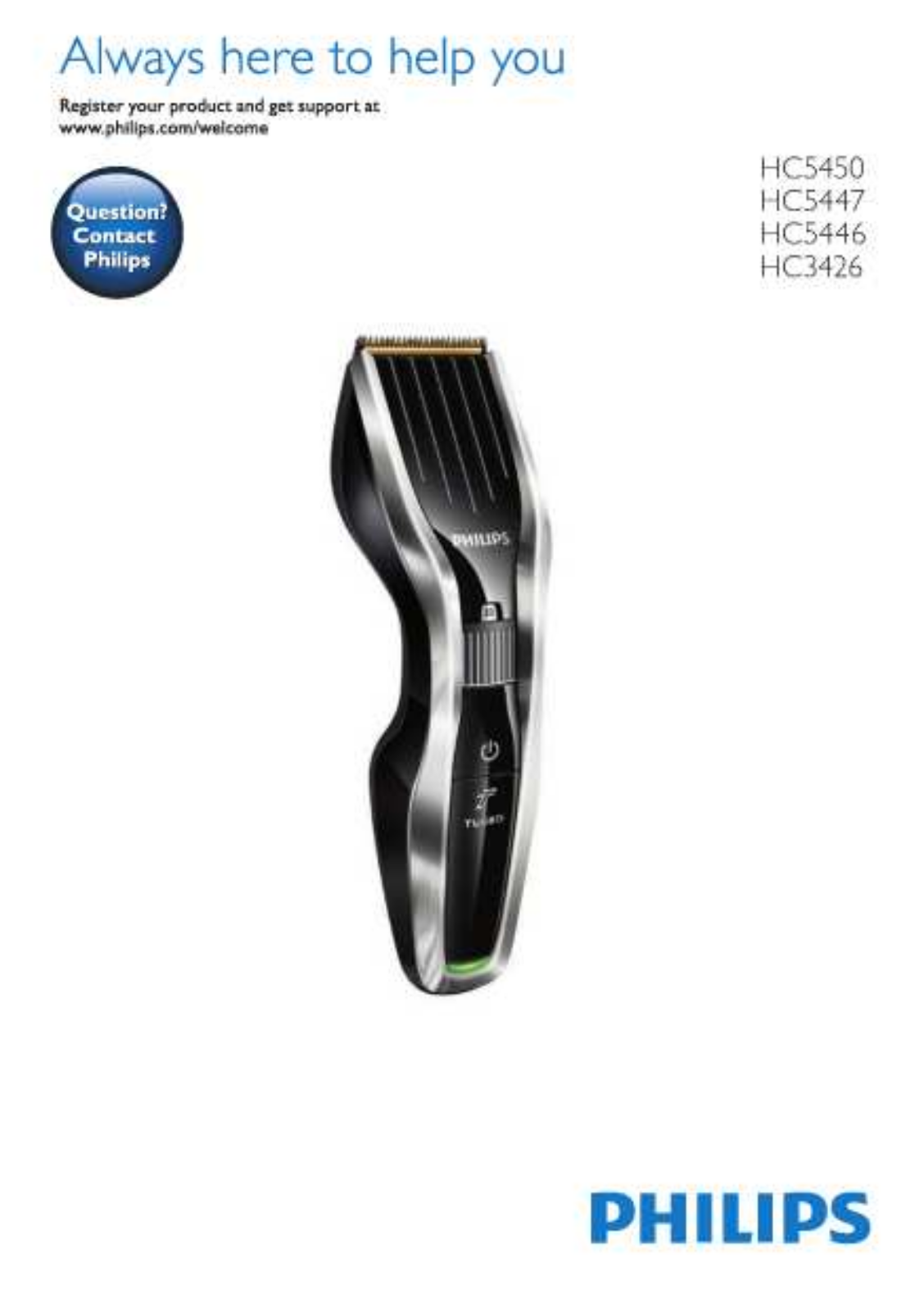 Philips HC5446 User Manual