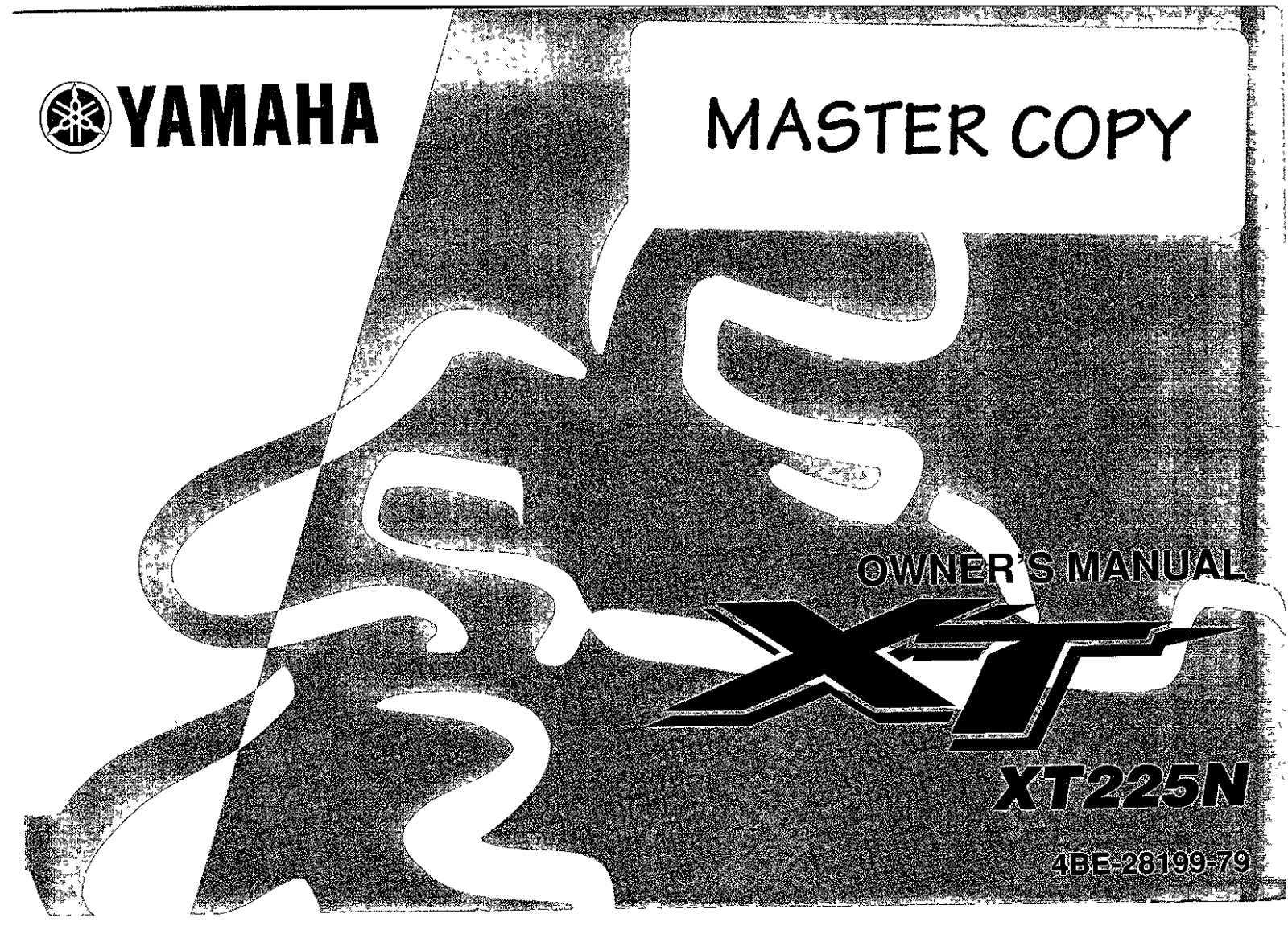 Yamaha XT225 N 2001 Owner's manual