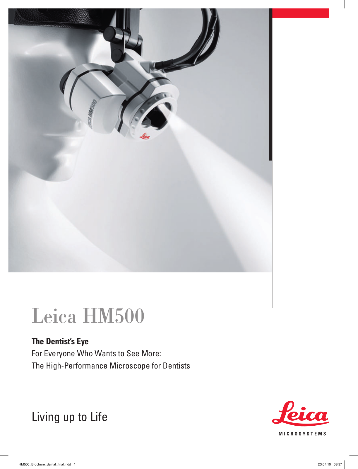 Leica HM500 DENTAL User Manual