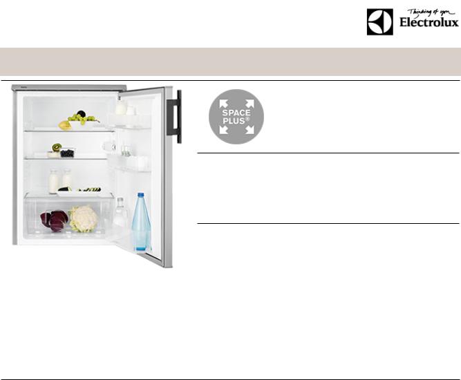 Electrolux ERT1661AOX2 product sheet