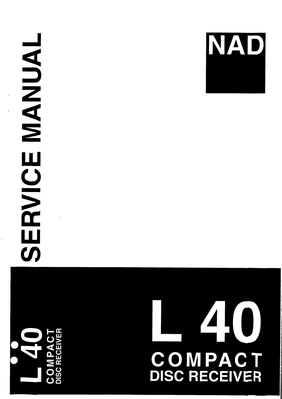 Nad L-40 Service Manual