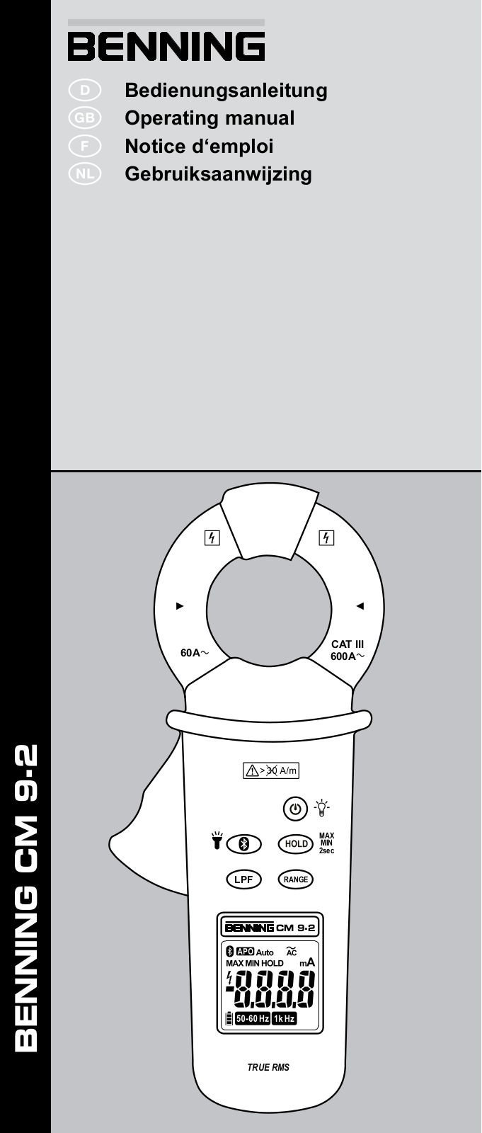 Benning CM 9-2 User guide