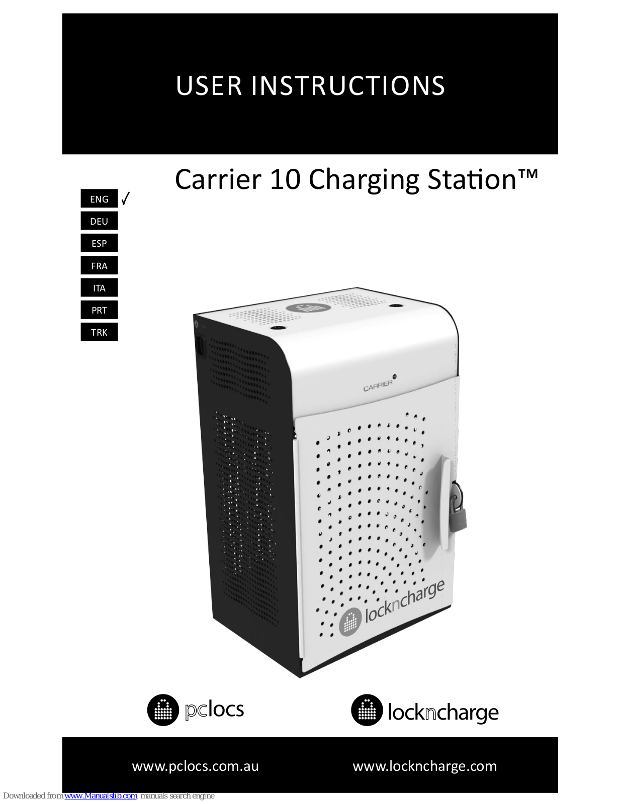 LocknCharge Carrier 10 User Instructions