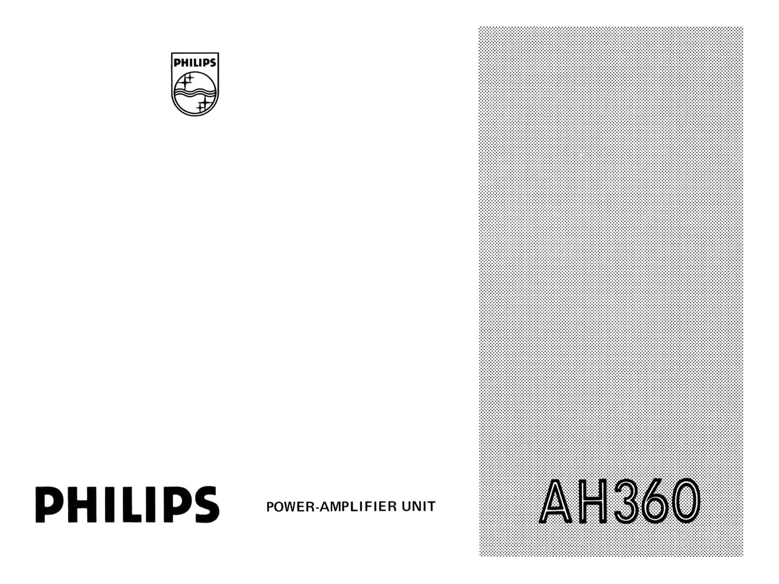 Philips AH-360 Service Manual